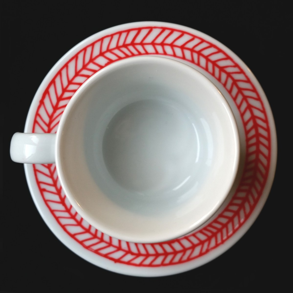 Edited Red Mug - above